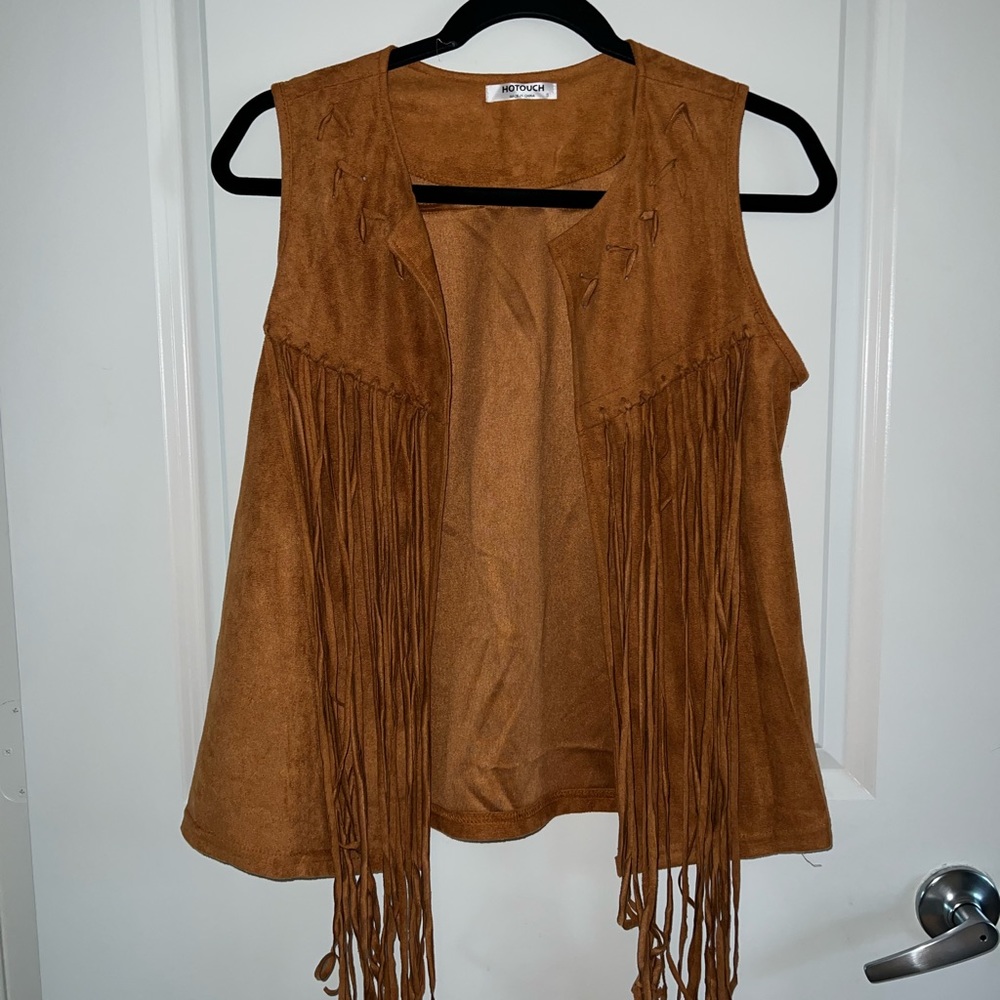 Halloween 70’s hippie vest 🎃